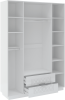 Шкаф 4х дверный с ящиками М28 Тиффани - интернет-магазин недорогой мебели "Мебель в дом" город Советский, город Югорск