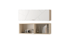 Шкаф Скайлайн настенный с гориз.дверью 900 - интернет-магазин недорогой мебели "Мебель в дом" город Советский, город Югорск