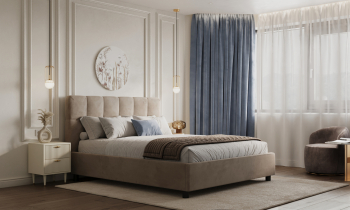 Кровать Голди 160 С ПМ - интернет-магазин недорогой мебели "Мебель в дом" город Советский, город Югорск