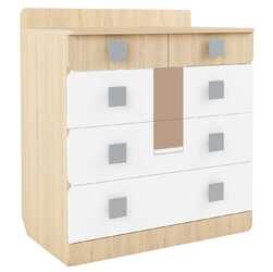 Комод №9.1 кофе с молоком Стиль - интернет-магазин недорогой мебели "Мебель в дом" город Советский, город Югорск