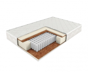 Матрас Лайт Кокос ТФК 140см - интернет-магазин недорогой мебели "Мебель в дом" город Советский, город Югорск